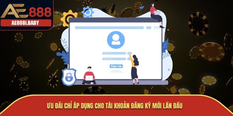 Ưu đãi chỉ áp dụng cho tài khoản đăng ký mới lần đầu